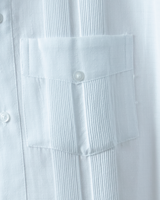 Guayabera clásica (Un bolsillo)