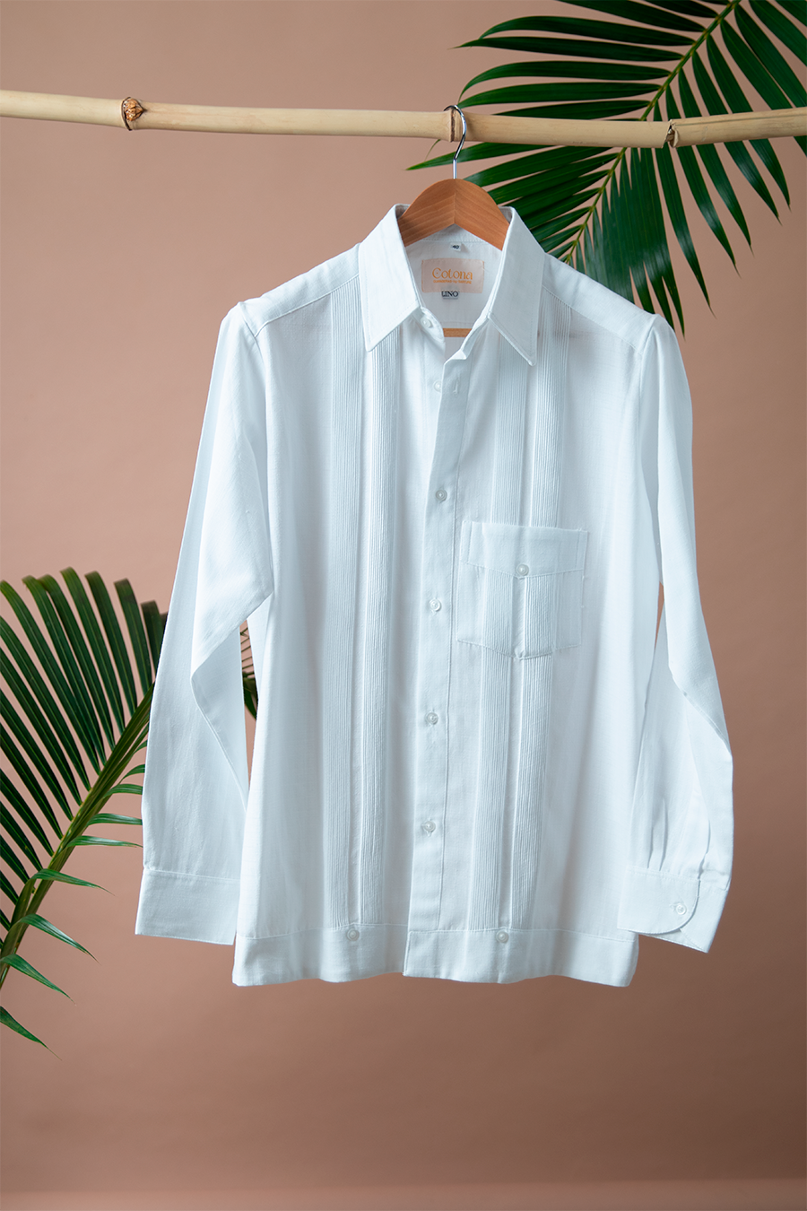 Guayabera clásica (Un bolsillo)