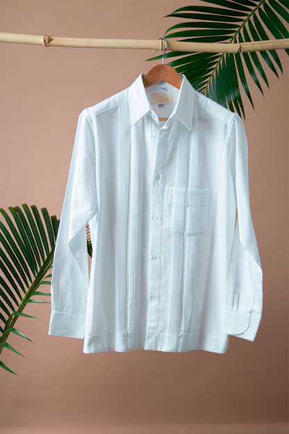 Guayabera clásica (Un bolsillo)
